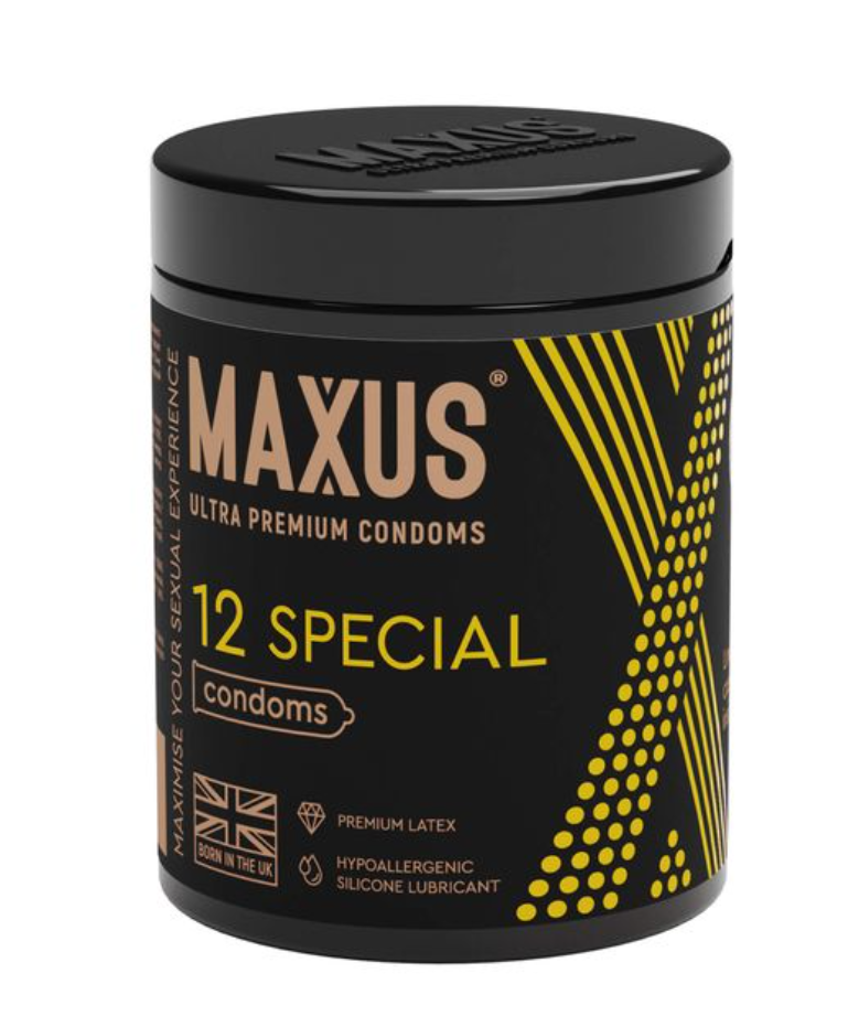 фото упаковки Maxus Special Презервативы ребристые с точками