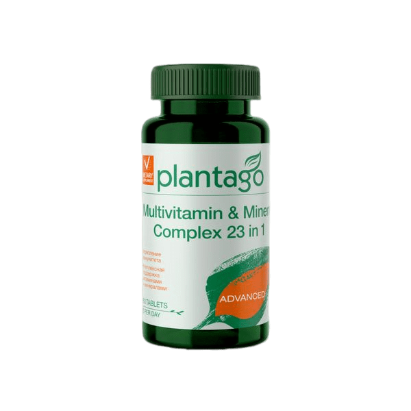 фото упаковки Plantago Витаминно-минеральный комплекс от А до Zn