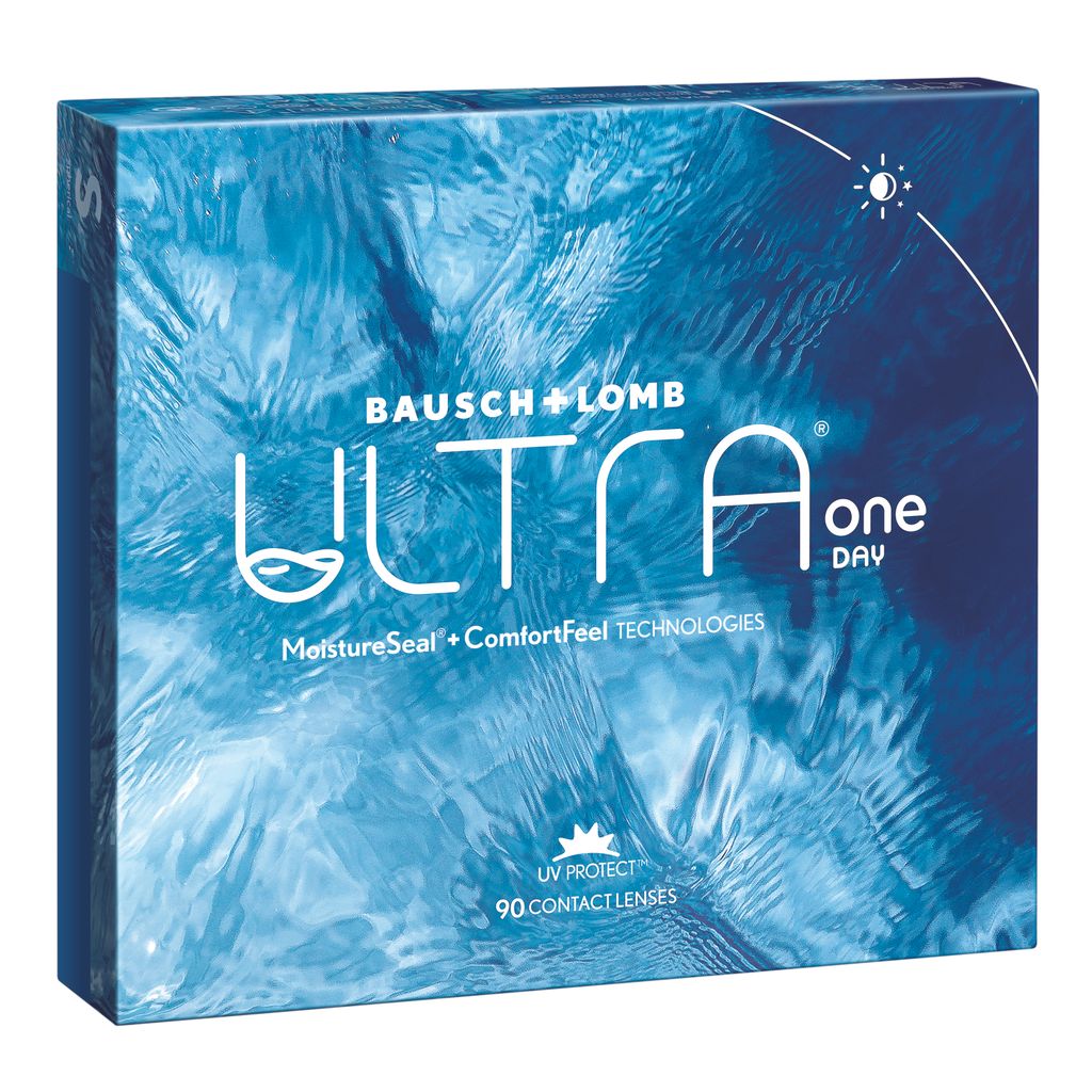 Ultra One Day Мягкие контактные линзы, -3.25, 8.6, 90 шт.