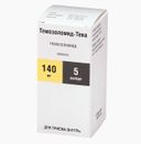 Темозоломид-Тева, 140 мг, капсулы, 5 шт.