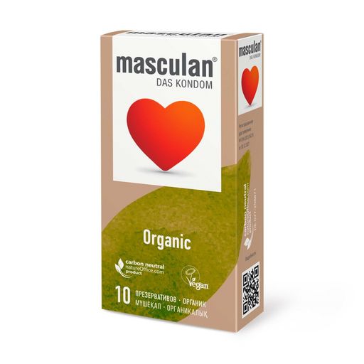 Презервативы Masculan Organic, 10 шт.