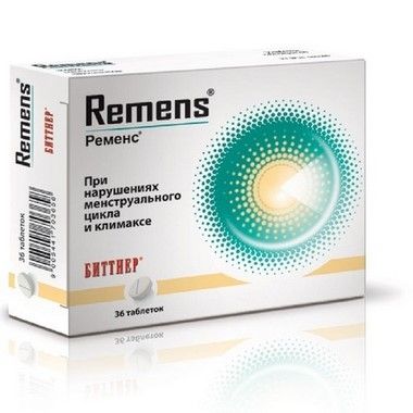 Ременс, таблетки подъязычные гомеопатические, 36 шт.