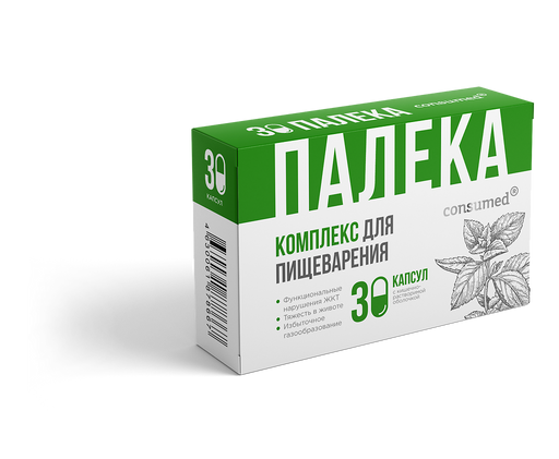 Палека Комплекс для пищеварения, капсулы, 30 шт.