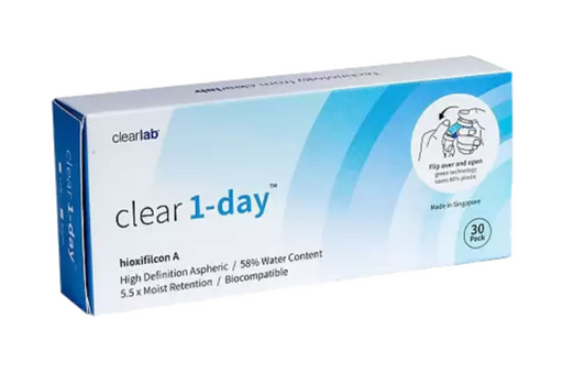 ClearLab Clear 1-day Линзы контактные, -9.00, 8.7, 30 шт.