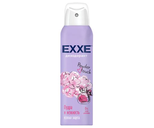 Exxe Powder touch Дезодорант Пудра и нежность, спрей, 150 мл, 1 шт.