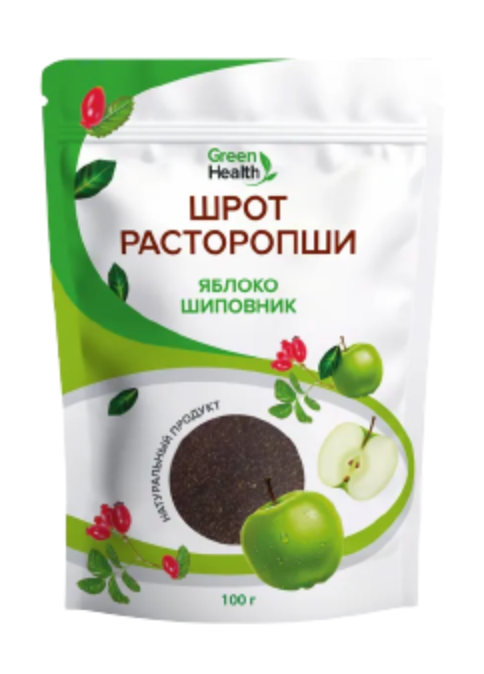 Расторопши Шрот, порошок для приема внутрь, яблоко шиповник, 100 г, 1 шт.